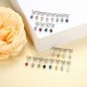 24 Pairs Stainless Womens CZ Stud Earrings Set Brilliant Cut Round Cubic Zirconia Birthstone Faux Pearl Ball Stud Piercings 5MM 24 Pairs Stainless Womens CZ Stud Earrings Set Brilliant Cut Round Cubic Zirconia Birthstone Faux Pearl Ball Stud Piercings 5MM